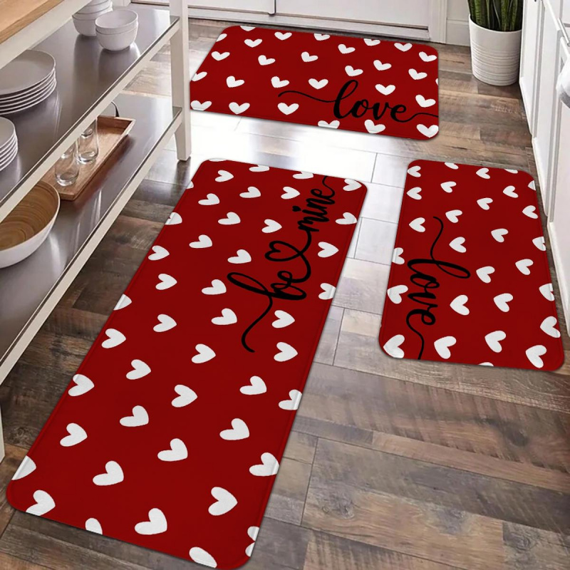 Kitchen Flooring Commercial - Valentine's Day Kitchen Carpet Set, Kitchen