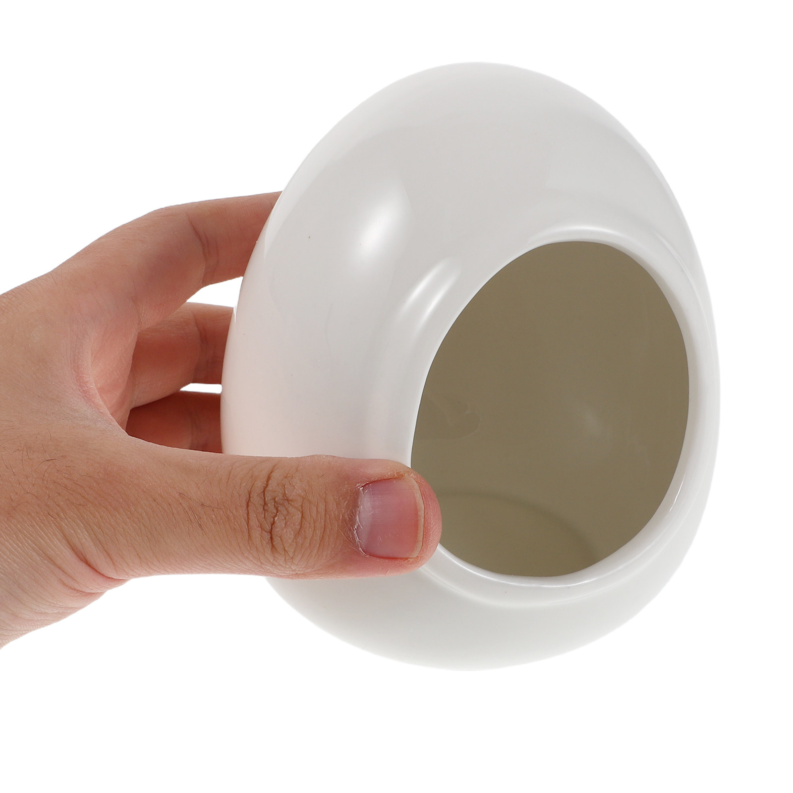 Commercial Kitchen Design - Egg Shaped Ceramic Seasoning Container Modern