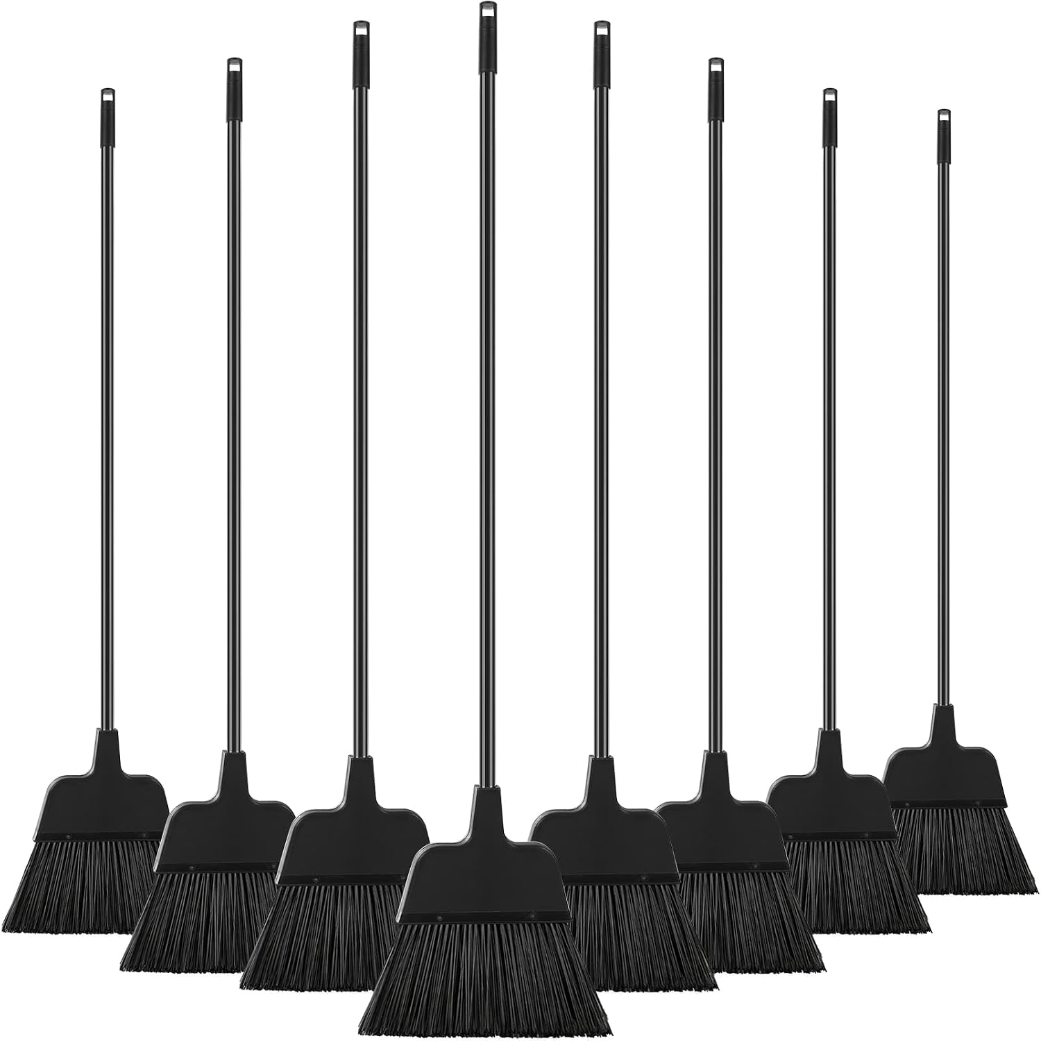 Commercial Kitchen Broom - 8 Pcs Outdoor Broom for Floor