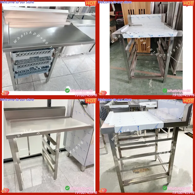 Commercial Dishwasher Table - 2026CE Commercial Premium Storage Rack with