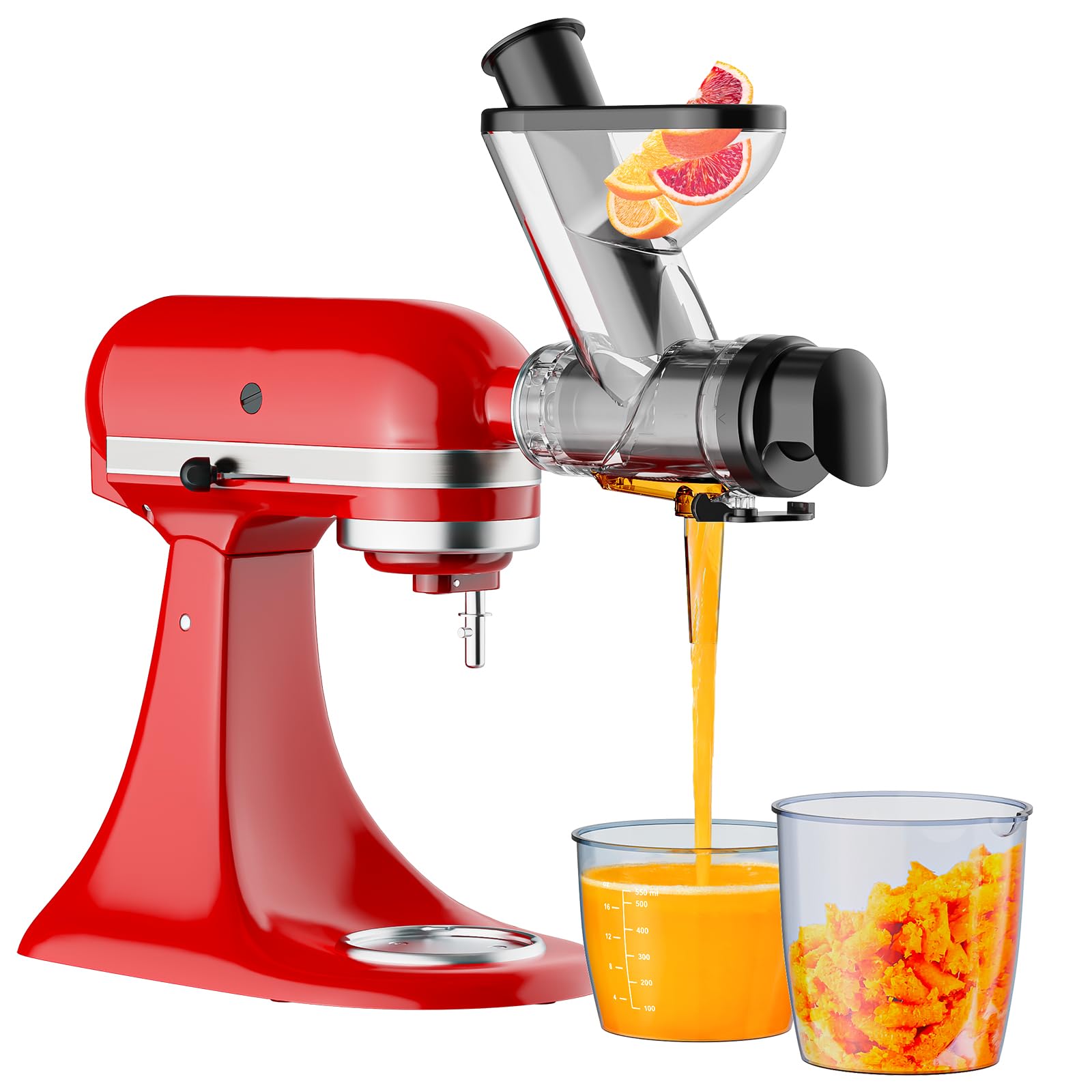 Commercial Kitchen Products - Masticating Juicer Attachment for KitchenAid Stand