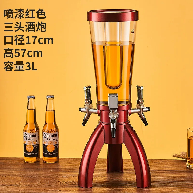 Three-tap beer dispenser, beer - Cold Drink Dispenser ulasan dan harga