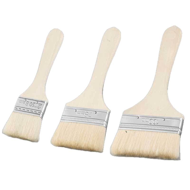 Wooden Handle Wool Brush Soft  - Commercial Kitchen Products ulasan dan harga