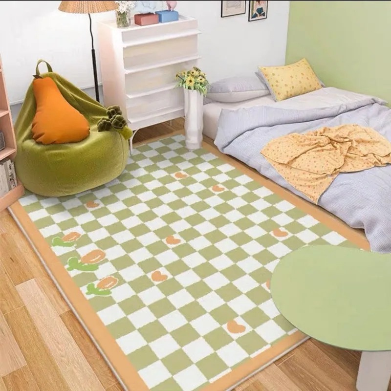 Pink Blue Checkerboard Bedside - Commercial Dishwasher Table ulasan dan harga