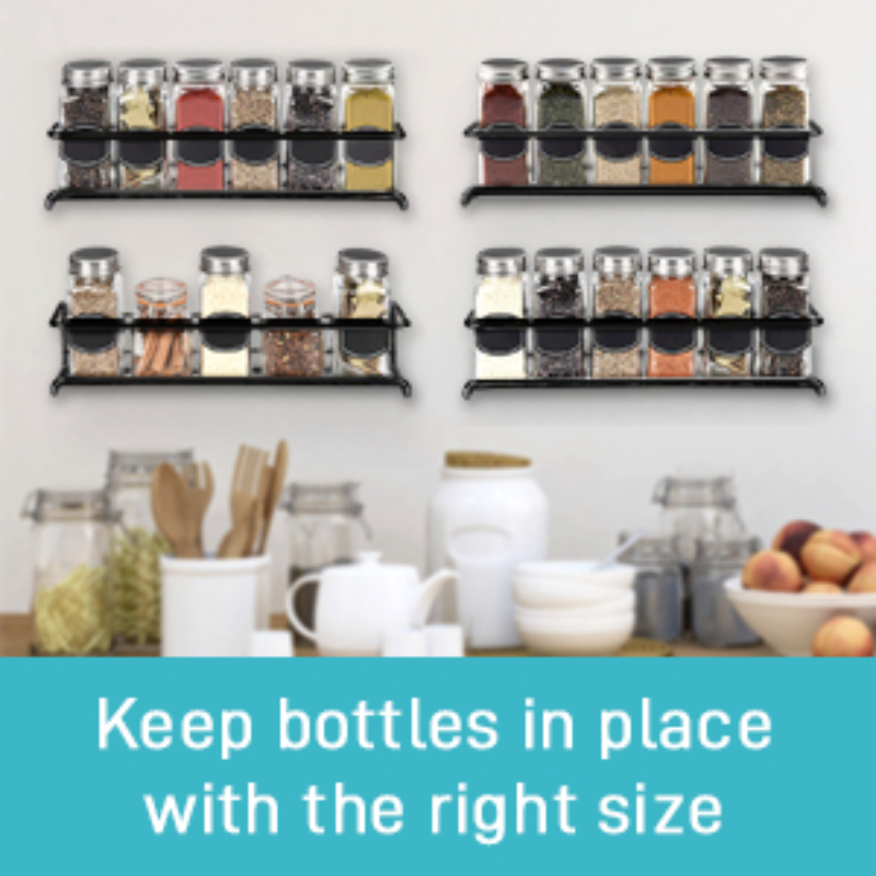 2PCS Kitchen Spice Rack Metal  - Commercial Kitchen Shelving ulasan dan harga