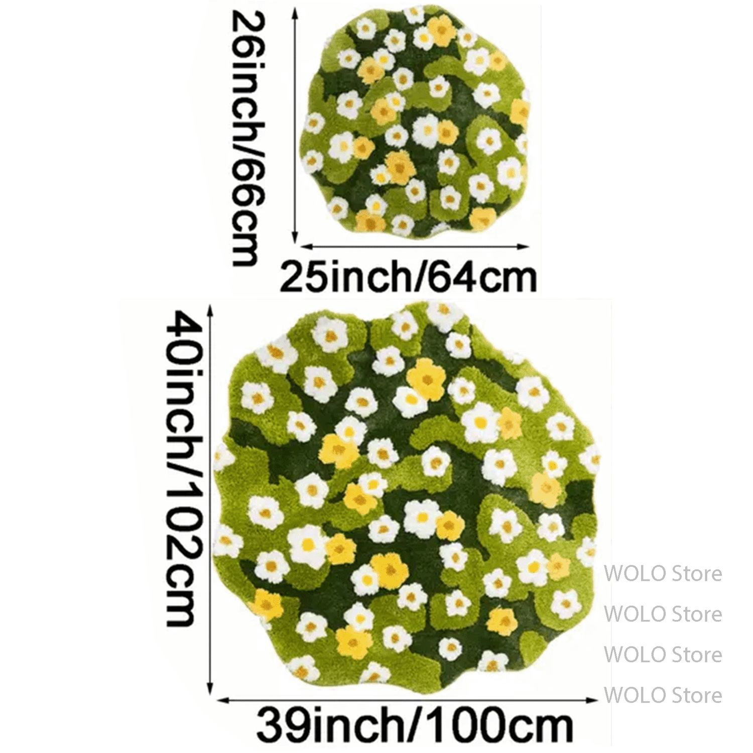 Yellow Green Color Floral Fluf - Commercial Dishwasher Table ulasan dan harga
