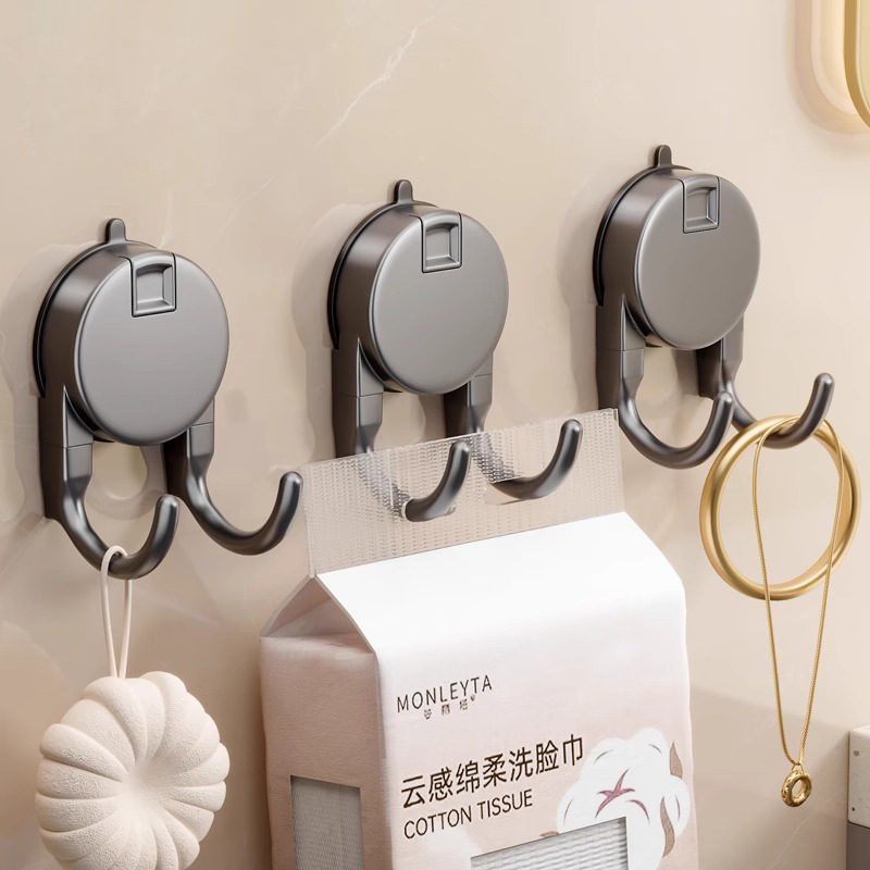 1/4pcs Suction Cup Hook Powerf - Commercial Kitchen Shelving ulasan dan harga