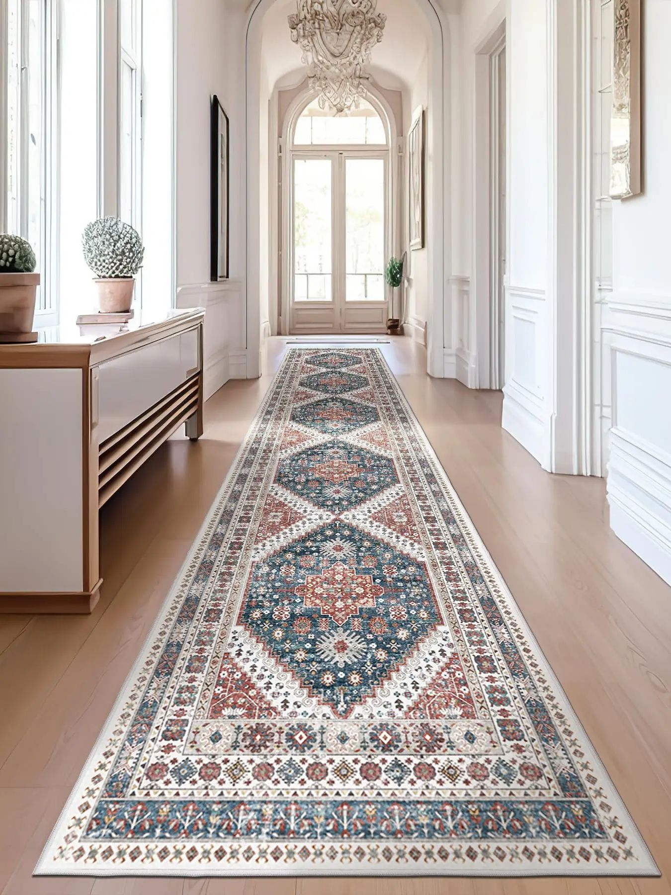 VIKAMA Boho Persian Flannel Ca - Kitchen Flooring Commercial ulasan dan harga