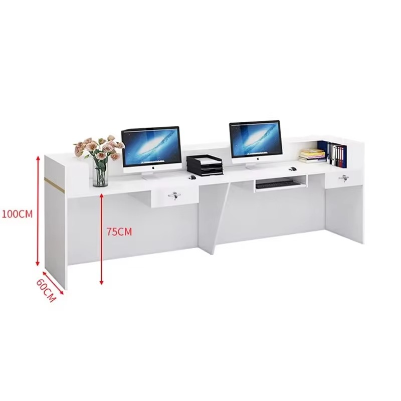 Luxury Salon Reception Desks C - Commercial Kitchen Design ulasan dan harga