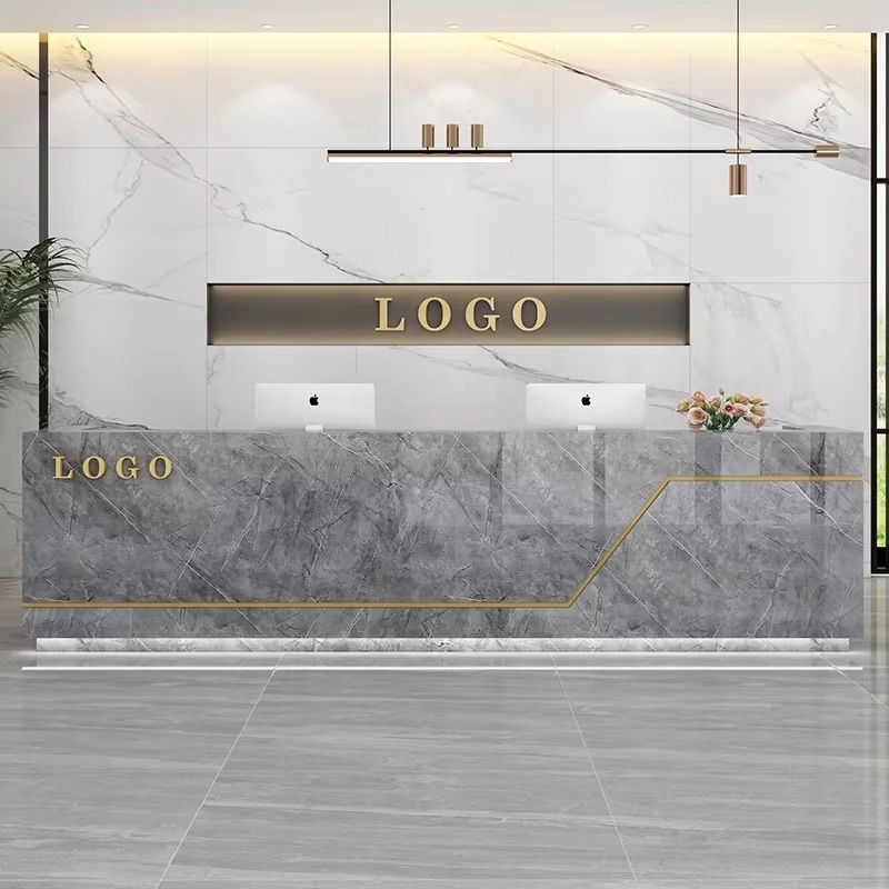 Luxury Salon Reception Desks C - Commercial Kitchen Design ulasan dan harga
