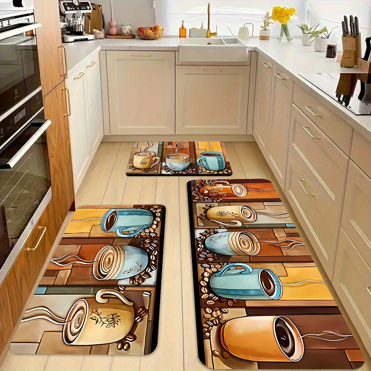 VIKAMA1/2PCS Kitchen Diatom Mu - Kitchen Flooring Commercial ulasan dan harga