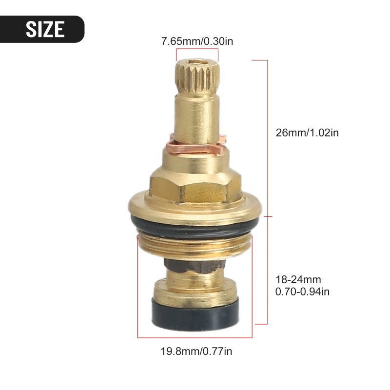 Brass Slow Opening Spool Fauce - Commercial Kitchen Taps ulasan dan harga