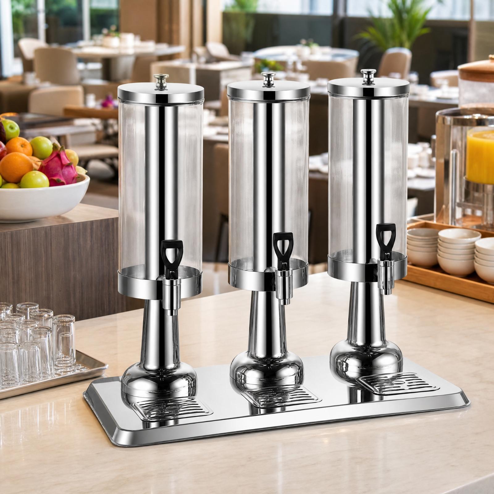 Triple Tap Beverage Dispenser  - Cold Drink Dispenser ulasan dan harga