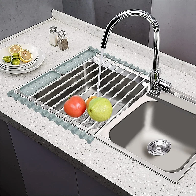 Foldable Stainless Steel Dish  - Commercial Kitchen Shelving ulasan dan harga