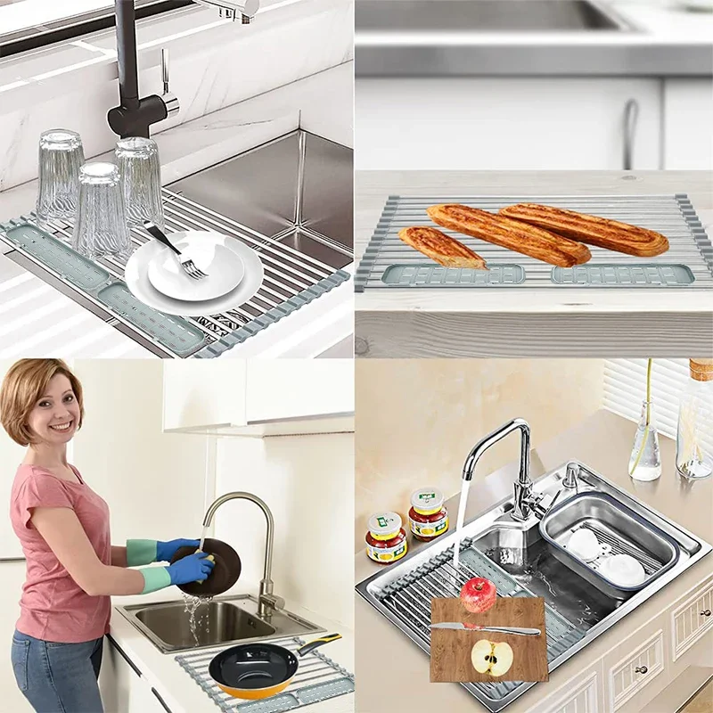 Foldable Stainless Steel Dish  - Commercial Kitchen Shelving ulasan dan harga