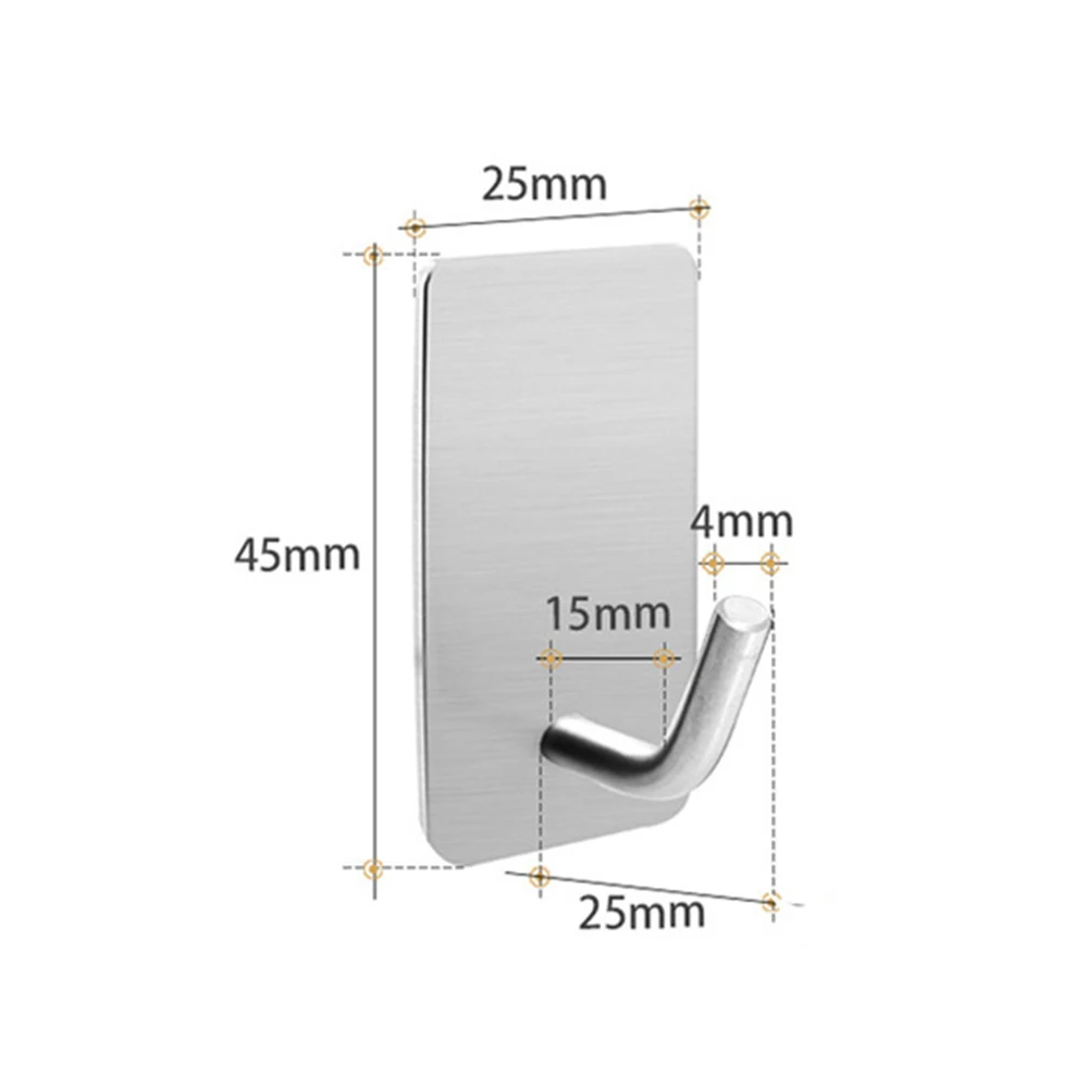 1-10Pcs Self Adhesive Hook Sta - Commercial Kitchen Shelving ulasan dan harga