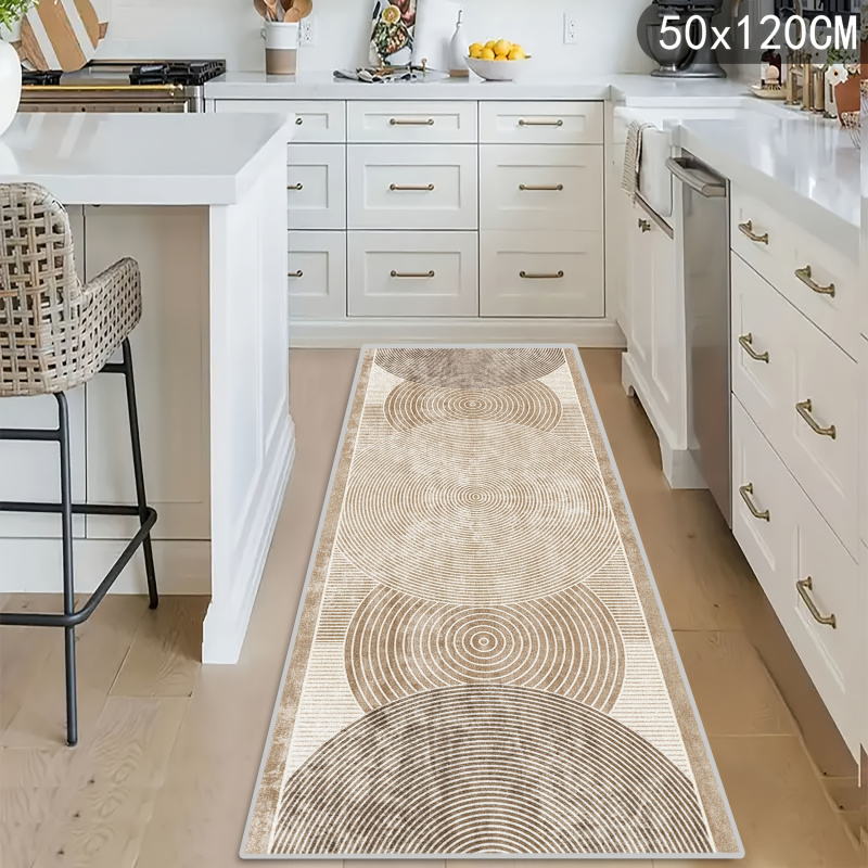 VIKAMA Geometric Striped Runne - Kitchen Flooring Commercial ulasan dan harga