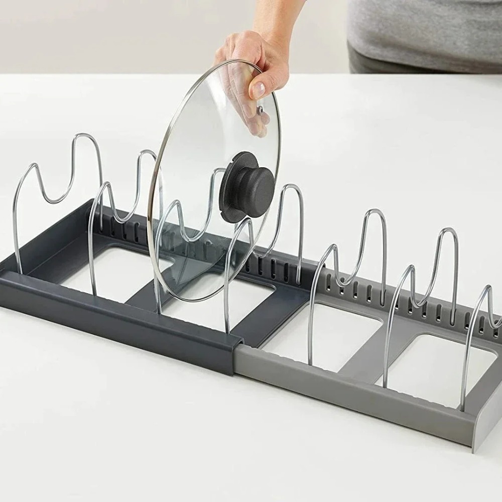 2026 7-Grid Retractable Pot Ra - Commercial Kitchen Shelving ulasan dan harga