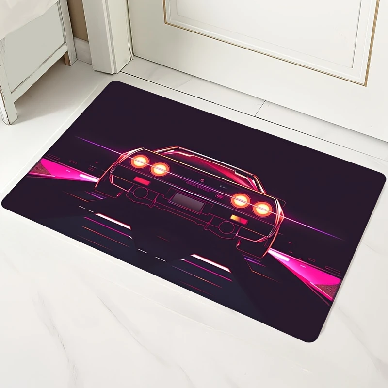 Cool Sports Car Design Doormat - Commercial Kitchen Design ulasan dan harga