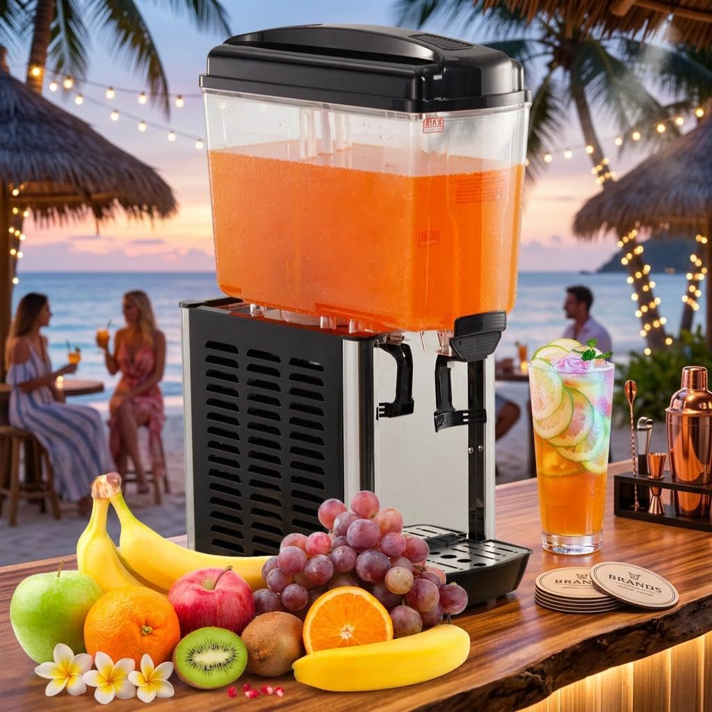 Tacleekii 18L Commercial Bever - Cold Drink Dispenser ulasan dan harga