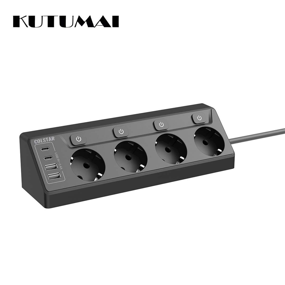 Power Strip Multi Plug 4 Socke - Commercial Kitchen In Residential Home ulasan dan harga