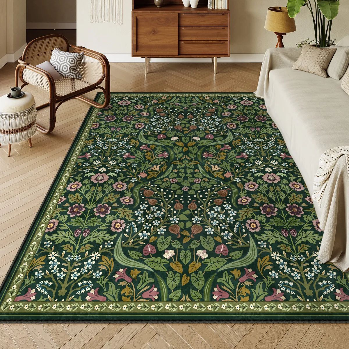 Bohemian Floral Abstract Style - Commercial Dishwasher Table ulasan dan harga