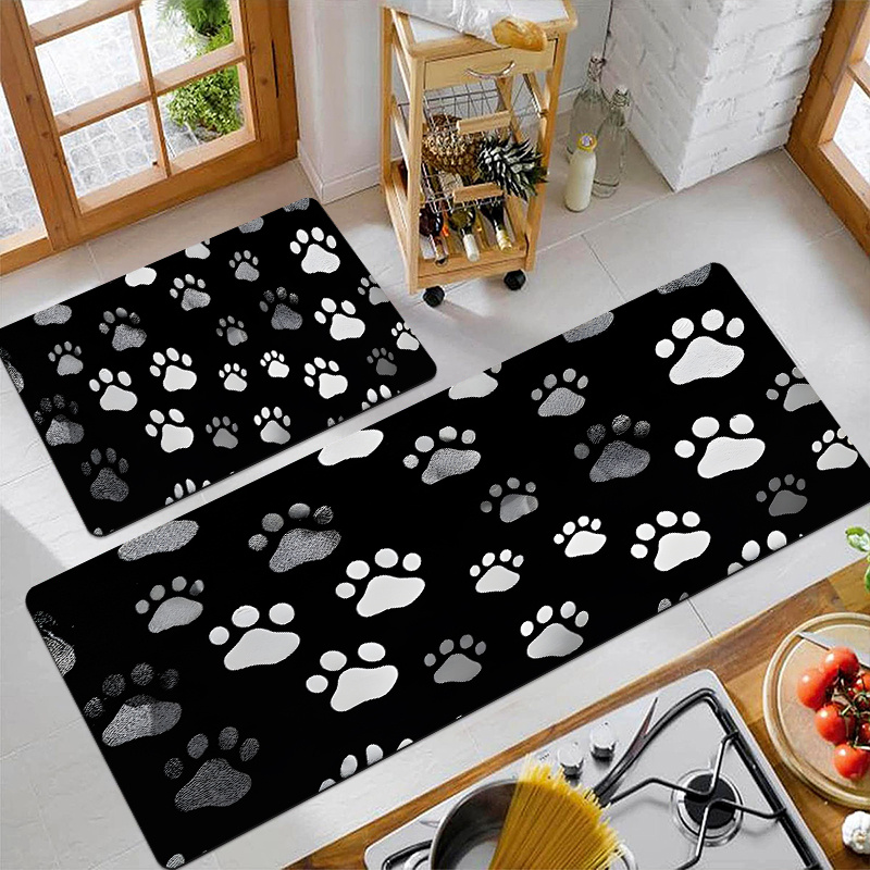 Animal Paw Print Carpet Mat Ru - Commercial Kitchen Design ulasan dan harga