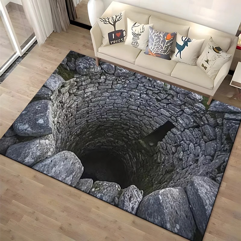 3D Visual Doormat Prank Porch  - Commercial Dishwasher Table ulasan dan harga