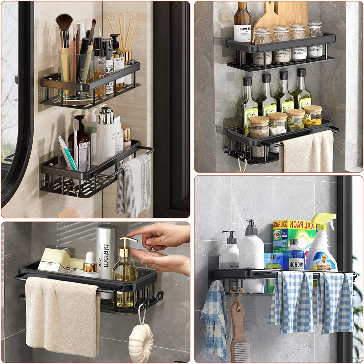Bathroom Shelf Kitchen Storage - Commercial Kitchen Shelving ulasan dan harga