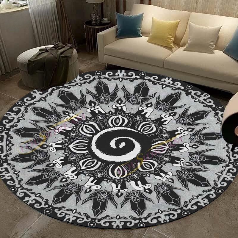 Vintage Mandala Round Carpet G - Kitchen Flooring Commercial ulasan dan harga